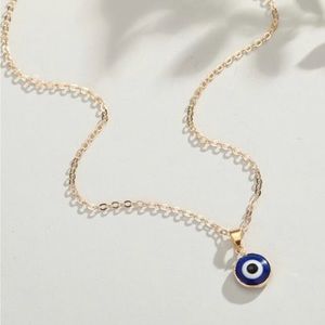 Blue Evil Eye Protection necklace 🧿🪬